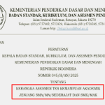 Kerangka Asesmen TKA Jenjang SMA dan SMK