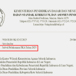 Surat Edaran Perubahan Jadwal TKA Tahun 2025