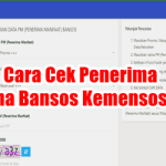 Cara Cek Penerima Dana Bansos (Bantuan Sosial) dari Kemensos
