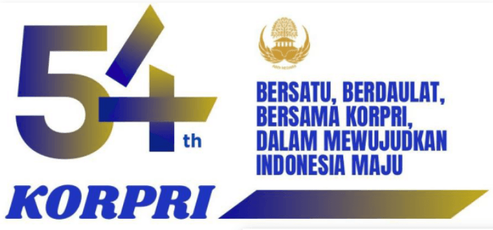 Logo HUT KORPRI ke-54