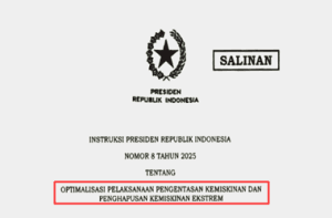 Inpres Nomor 8 Tahun 2025 tentang Optimalisasi Pelaksanaan Pengentasan Kemiskinan