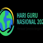 Logo Hari Guru Nasional Kemenag 2025