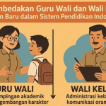 Perbedaan Guru Wali dan Wali Kelas
