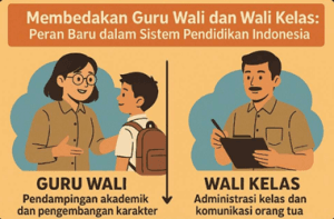 Perbedaan Guru Wali dan Wali Kelas