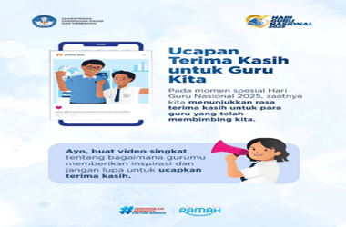 Lomba Video Ucapan Terimakasih Guruku 2025 dari Ditjen GTKPG