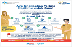 Lomba Video Ucapan Terimakasih Guruku 2025