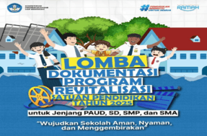 Pengumuman Lomba Dokumentasi Program Revitalisasi Satuan Pendidikan Tahun 2025