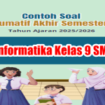 Contoh Soal SAS Informatika Kelas 9 Tahun 2025