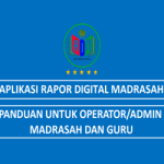 Panduan Penggunaan Aplikasi Rapor Digital Madrasah (RDM)