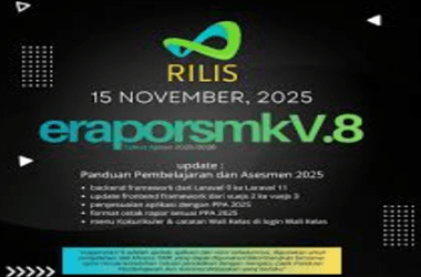 Aplikasi e-Rapor SMK Versi 8 Tahun 2025