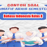 Soal SAS Bahasa Indonesia Kelas 8 Semester 1 dan Kunci Jawaban