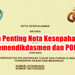 Poin Penting Nota Kesepahaman Kemendikdasmen dan POLRI untuk Perkuat Perlindungan Guru