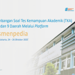 Pengembangan Soal TKA Kelas 6 dan 9 Daerah Melalui Platform Asesmenpedia