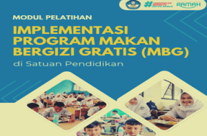 Modul Pelatihan Implementasi MBG di Satuan Pendidikan