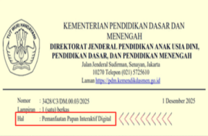 5 Poin Penting Instruksi Pemanfaatan Papan Interaktif Digital