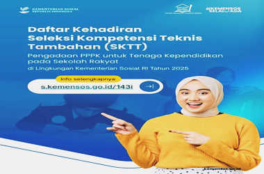 Kemensos Umumkan Kehadiran Peserta SKTT PPPK Tendik Sekolah Rakyat 2025