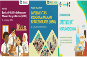 Modul Edukasi Gizi, Pelatihan MBG, dan Kantin Sehat di Satuan Pendidikan