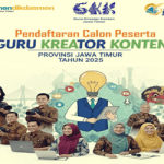 Workshop Guru Kreator Konten Provinsi Jawa Timur 2025