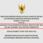 Permen PANRB Nomor 4 Tahun 2025 tentang Fleksibilitas Kerja ASN 4 Permen PANRB Nomor 4 Tahun 2025 tentang Fleksibilitas Kerja ASN