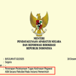 SE Menteri PANRB tentang Pelaksanaan Fleksibilitas Kerja ASN 2025