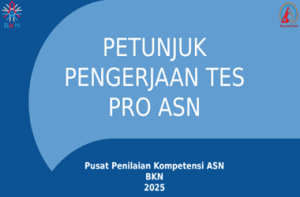 Juknis Pengerjaan Soal Tes Pro ASN