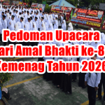 Pedoman Upacara Hari Amal Bhakti ke-80 Tahun 2026