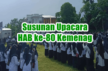 Susunan Upacara Hari Amal Bhakti ke-80 Tahun 2026