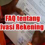 FAQ tentang Aktivasi Rekening PIP