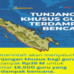 Tunjangan Khusus Guru Terdampak Bencana, Bentuk Dukungan Pemulihan Pascabencana