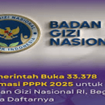 Jadwal Seleksi PPPK BGN Tahun 2025 Tahap 2