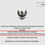 Permendagri Nomor 10 Tahun 2024 tentang Pakaian Dinas ASN di Lingkungan Kemendagri dan Pemda