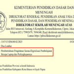 Surat Edaran Pengiriman Sarana Digitalisasi Pembelajaran Laptop Jenjang SMA 4 Surat Edaran Pengiriman Sarana Digitalisasi Pembelajaran Laptop Jenjang SMA