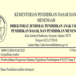 Surat Edaran Pengiriman Sarana Digitalisasi Pembelajaran Laptop Jenjang PAUD 4 Surat Edaran Pengiriman Sarana Digitalisasi Pembelajaran Laptop Jenjang PAUD