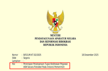 Surat Edaran Pelaksanaan Tugas Kedinasan ASN Secara Fleksibel 7 Surat Edaran Pelaksanaan Tugas Kedinasan ASN Secara Fleksibel