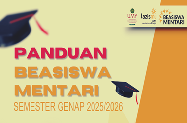Beasiswa Mentari Lazismu UMY Semester Genap TA 2025/2026 untuk SD SMP SMA