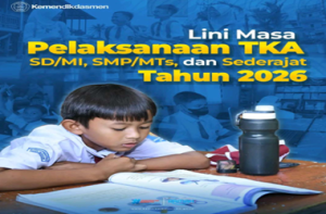 Jadwal TKA SD dan SMP Tahun 2026