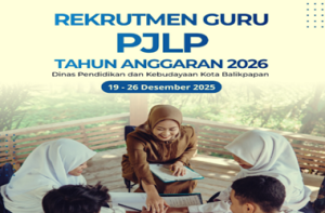 Pengumuman Rekrutmen Guru Melalui PJLP Tahun 2026