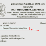 Undangan Peluncuran Program Guru Pejuang Digital