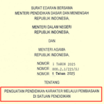 SEB Penguatan Pendidikan Karakter Melalui Pembiasaan