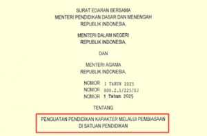 SEB Penguatan Pendidikan Karakter Melalui Pembiasaan