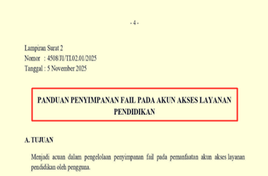 Panduan Penyimpanan Fail pada Akun belajar.id untuk Satuan Pendidikan