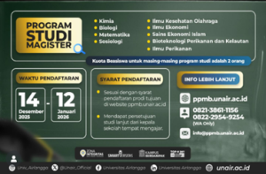 Beasiswa UNAIR 2026 Kuliah S2 Untuk Guru
