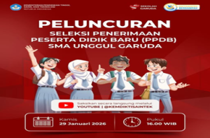 Undangan Peluncuran Seleksi PPDB SMA Unggul Garuda 2026