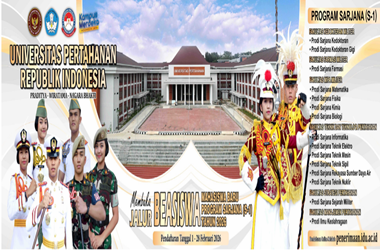 Persyaratan. Prodi, dan Jadwal Penerimaan Mahasiswa Baru Beasiswa SI Unhan