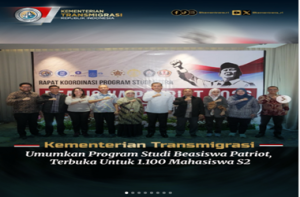 Beasiswa Patriot Tahun 2026