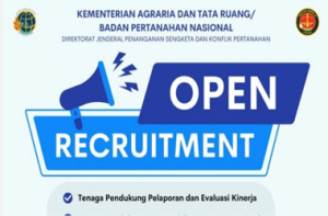 Rekrutmen Tenaga Pendukung PSKAP Kementerian ATR/BPN 2026