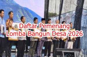 Daftar Pemenang Lomba Bangun Desa 2026