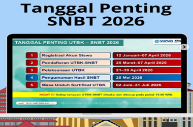 Jadwal UTBK SNBT 2026 
