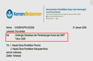 Undangan Sosialisasi dan Pendampingan Kurasi Dan SIMT Tahun 2026