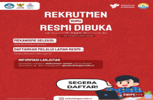 Rekrutmen Kepsek, Guru, dan Tendik SMA Garuda 2026
